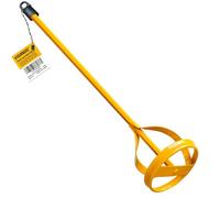 Viganoc Paint and Mud Mixers, Paint Stirrer for Drill Bits in 1 to 5 Gallon Drums, Fits All Standard Drill Bits, Hex Head Non-Slip, Easy to Clean, Paint and Plaster Mixers Stirrer Tools (Yellow)