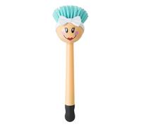 VIGAR Dish Brush, ABS, Blue, 7.5 x 7.5 x 24.5 cm
