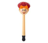 Vigar Dishwasher Brush, ABS, Orange, 7.5 x 7.5 x 24.5 cm