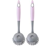 VIGAR Hergo Interchangeable Dishwasher Brush, Material: PP, TPR and Nylon, Dimensions: 7.5 x 7 x 24.5 cm (Pack of 2)