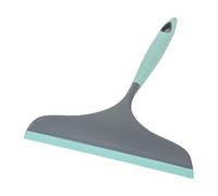 VIGAR Hergo Squeegee Shower Shelf for Hanging, Grey and Turquoise, 23,5 x 3,5 x 23 cm