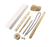 Vigcebit Bow Starting - Portable Friction Drill Starting Kit, Starting Drilling Tools Survival Accessory For Kids, Adults