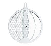 Vigcebit Electric Fly Swatter, Portable Electric 2-in-1 Fly Swatter Racket, Flexible Gnat Trap Wasp Catcher Multifunctional Indoor Fruit Fly Zapper Rackets for Indoor Home Workplace