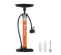 Vigcebit Floor Pump, 160PSI Standing Type Air Inflator with Multifunctional Nozzle, Cycling Gear, Accessories, Inflator for Footballs, Motorcycles, Mountain/Road Bikes, Inflatable Toys,