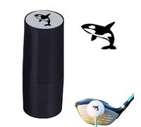 Vigcebit Golf Accessories Ball Stamp - Funny Golf Ball Stamper Stencil, Quick Dry, Lasting, Waterproof, Automatic Oil Out, Golf Ball Stamp, Ball Accessories, For Kindergarten Toys