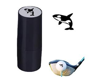 Vigcebit Golf Accessories Ball Stamp - Funny Golf Ball Stamper Stencil, Quick Dry, Lasting, Waterproof, Automatic Oil Out, Golf Ball Stamp, Ball Accessories, For Kindergarten Toys