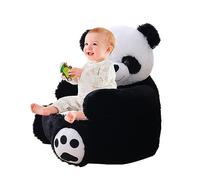 Vigcebit Kids Panda Stuffed Armchair, Soft Sitting Sofa for Children, Children Reading Sofa Chair, Soft Animal Support Seat for Toddler Kids Girls Boys