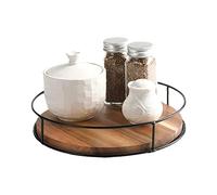 Vigcebit Lazy Susans Turntable Organizer | 360 Degree Rotation Turntable For Countertop | Kitchen Turntable Storage For Table, Kitchen Table Top