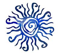Vigcebit Outdoor Sun Wall Art | Wacky Vintage Sculpture Decors, Waterproof, Non-Fading Metal Sculpture For Home, Farmhouse, Bedroom, Patio Decorations
