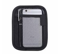 Vigcebit Storage Pockets for Car | Vehicle Storage Pocket - Net Pocket Side Clutter Scattered Storage Phone Holder Strong Paste Organizer