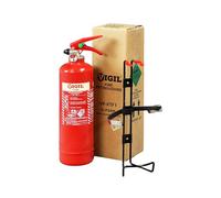 Vigil 1 Litre Foam Fire Extinguisher - Suitable for Class A & B Fires - 5A 34B Rating - 5-Year Warranty