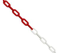 Vigil 5 Metre Plastic Barrier Chain - Red & White