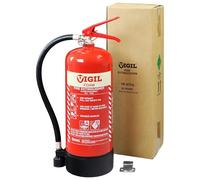 Vigil 6 Litre Foam Fire Extinguisher - Suitable for Class A & B Fires