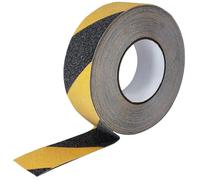 Vigil Anti-Slip Tape - Yellow & Black - 18 Metres - Heavy Duty - 18.3M x 50MM