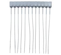 Vigil Anti-Tamper Seal x 100, Grey - For Fire Extinguishers - 280mm | Also Suitable For other Safety Equipment