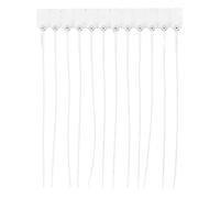 Vigil Anti-Tamper Seal x 100, White - For Fire Extinguishers - 280mm | Also Suitable For other Safety Equipment