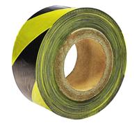 Vigil Barrier Tape (Non-Adhesive Roll) - Yellow & Black - 500M x 70MM
