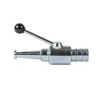 Vigil Chrome Jet Spray Hose Nozzle - 25mm with Jubilee Clip