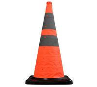 Vigil Collapsible Safety Traffic Cone With In-Built Light - 750mm