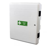 Vigil External First Aid Cabinet - White - Lockable