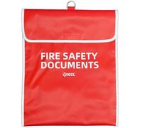 Vigil Fire Document Holder - A4 - Perfect For Storing Logbook And Other Documents