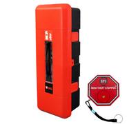 Vigil Fire Extinguisher Cabinet - Extended Single With Alarm - Floor/wall Mountable