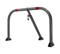Vigil Folding Parking Barrier - 430mm X 710mm - Supplied With Fixings, Padlock & 3 Keys