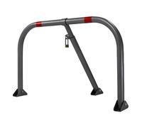 Vigil Folding Parking Barrier - 710 x 430mm - Grey