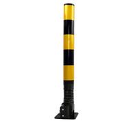 Vigil Folding Parking Post - 600mm - Black & Yellow