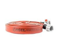 Vigil Heavy-Duty Layflat Type 3 Fire Hose - Diameter 64mm, Length 23 Metres