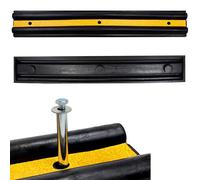 Vigil Heavy-Duty Rubber Wall Guard Protector with High Visibility - Garage Wall Protectors Professional Grade - Rubber Corner Protectors Suitable for Commercial Use
