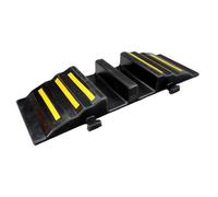 Vigil Hose & Cable Protector Ramp - Dual-Channel - Suitable For Internal & External Use