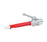 Vigil No.1 Lever-Operated Fire Nozzle - Light Alloy/Red Plastic