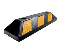 Vigil Rubber Wheel Stop - 560mm Length - Anchor Bolts Included