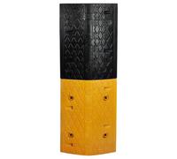 Vigil Speed Bump Mid-Sections - 10Mph (50mm) - Yellow & Black Sections With Fixing Bolts