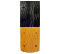Vigil Speed Bump Mid-Sections 5mph, Yellow & Black Sections w/Fixing Bolts