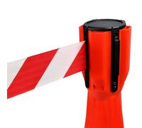 Vigil Traffic Cone Topper Retractable Safety Barrier - 3 Metre Belt (Red & White)