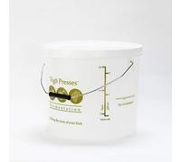 Vigo Presses 15L Fermentation Bucket with Lid - Airtight Food Safe Plastic Container for Homebrewing Wine, Beer, Cider etc.
