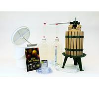 Vigo Presses Cider Press Starter Kit - 6 Litre Fruit Press and Everything Else You Need to Start Making Cider at Home
