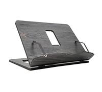 Vigo Wood Book Stand, Book Holder, Reading Stand, Cookbook Holder, Recipe Book Stand, Wooden Book Stands for Reading, Cookbook Stand for Kitchen, Book Holder for Reading in Bed (Cambridge)