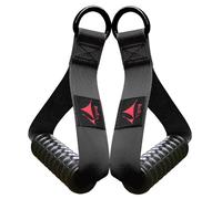 Vigoog Heavy Duty Cable Machine Handles, Workout Grip Attachments for Pulley System Exercise Equipment (Carbon Black R)