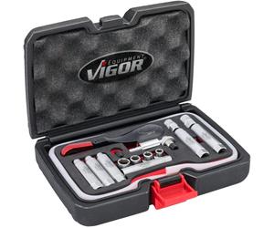 ViGOR Brake Bleeder Set 17 Pieces V7471/17