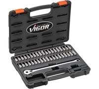 VIGOR Ratchet Spanner bit Set, V7784