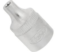 VIGOR Socket Spanner Insert V2724N 3/8 Inch E Profile SW E4 Length 28 mm