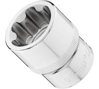 ViGOR T-Plus Socket Spanner Insert V7920-EP28, 1/2 inch Socket Spanner Insert EP28, Durable and Robust, Ideal for workshops and DIY Enthusiasts