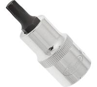 Vigor V2160 Torx Screwdriver Socket Bit, T70 mm, L 55 mm, 1/2" | Drive 1/2 inch (12.5 mm) square hollow, output T profile, length l2 55 mm, 94 g, SW T70, 1/2 inch, T profile