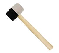 ViGOR Martello in Gomma 5 kg V2234, 900 mm, Testa del Martello 105 mm Senza rinculo Grazie alle sfere d'acciaio, impugnatura del Martello in plastica robusta, ideale per allentare i cerchioni