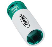 Vigor V2475 Impact Wrench Socket, 22 mm, Length 85 mm