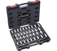 Vigor V2496 Screwdriver Socket Assortment