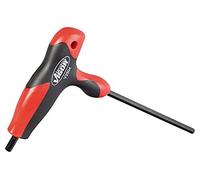 Vigor V2505 Hexagon T-Handle Screwdriver 5 mm, Length 156 mm | Output hexagon socket profile, SW 5 mm, length l1 100 mm, length l2 160 mm, 57 g, SW 5 mm, hexagon socket profile